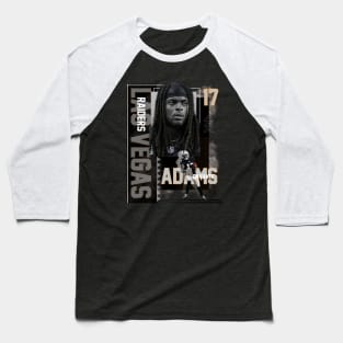 Las Vegas Raiders Davante Adams 17 Baseball T-Shirt